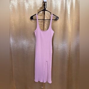 Slim fitting midi dress